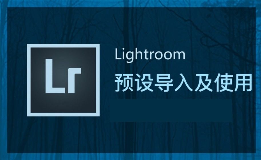 Lightroom预设导入安装教程