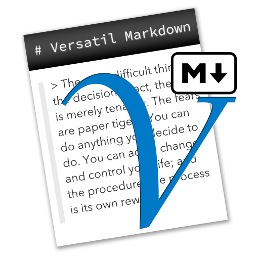 Versatil Markdown for Mac(文本编辑器)
