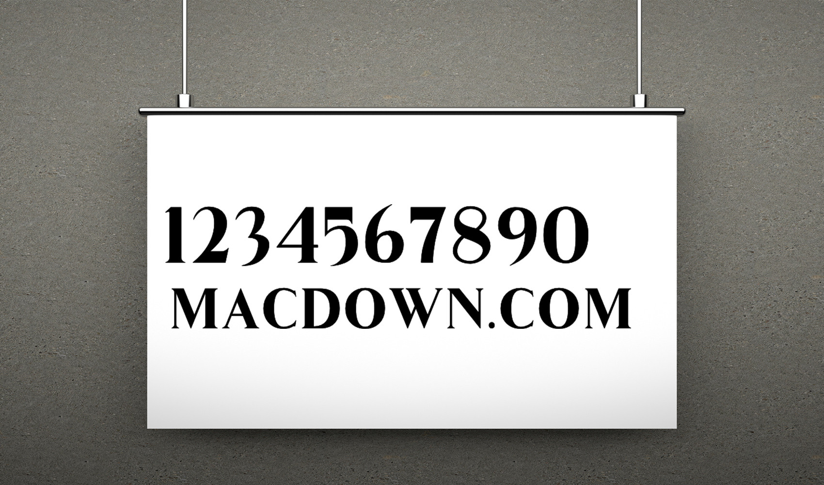 Groce优雅的衬线Mac字体 