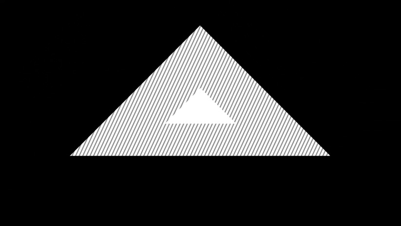 三角形线条视频特效素材