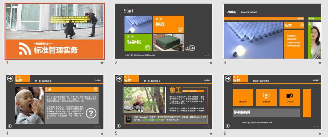 标准管理实务PPT模板
