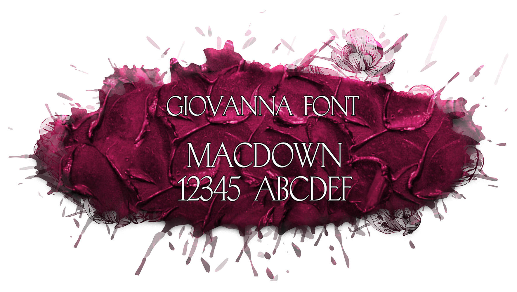 Giovanna Luxury Serif常规英文字体