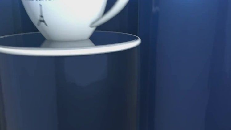 咖啡品牌Logo展示AE模板