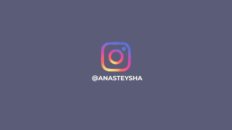 照片动画AE模板(Quick Opening Of Instagram Profile)