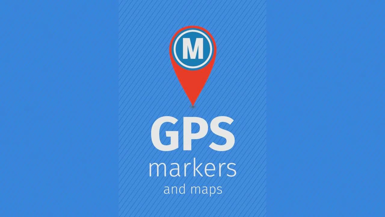 GPS地图定位路线规划AE模板