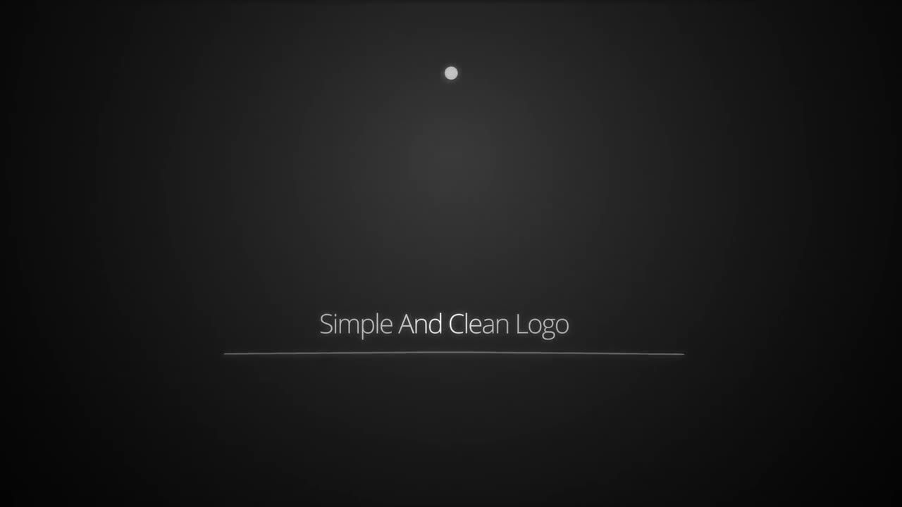 干净简洁的logo动画PR模板