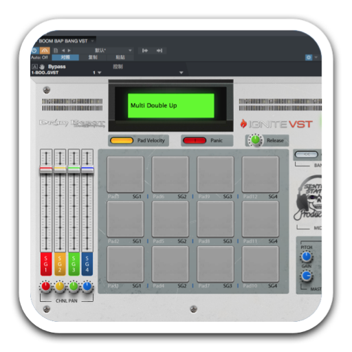Initial Audio Boom Bap Bang Drum Kit for Mac(鼓音源套装)