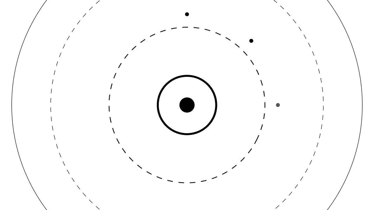 简洁个性黑白形状层展示徽标AE模板