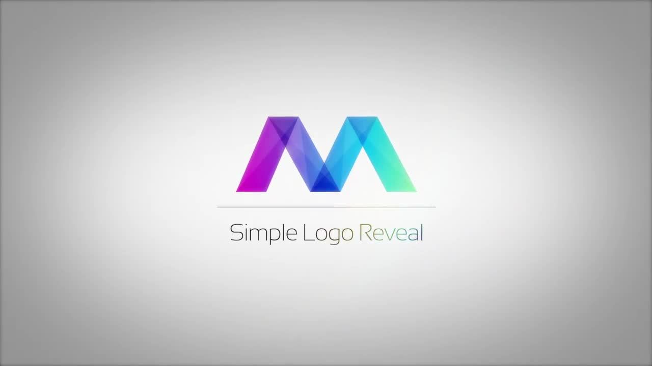 简洁线条Logo动画PR模板