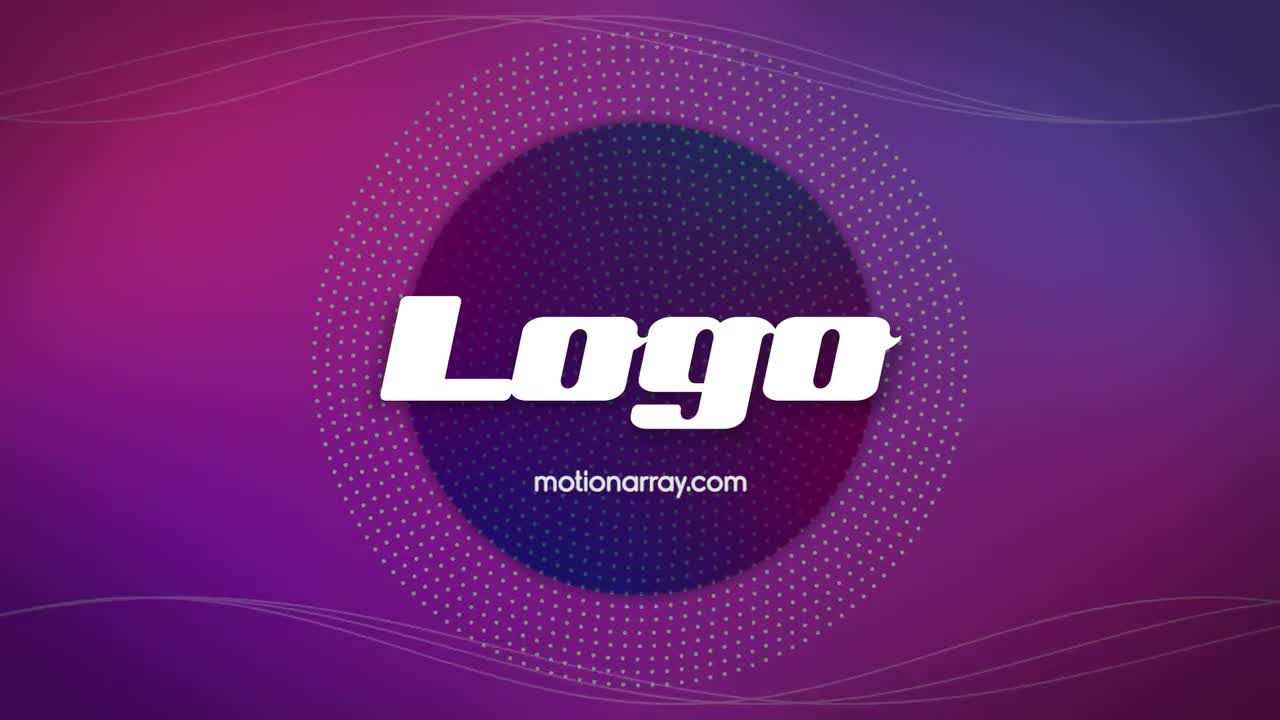 极简主义logo展示动画PR模板