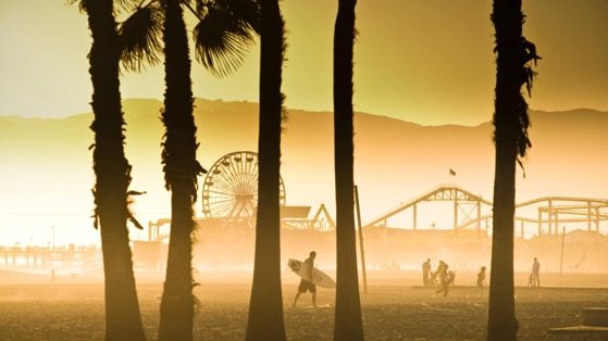 美国加州海滩风景5K动态壁纸