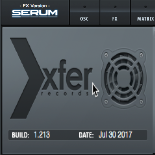 Xfer SerumFX for Mac(高级波纹合成器)