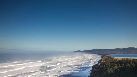 俄勒冈海岸线风景4K动态壁纸