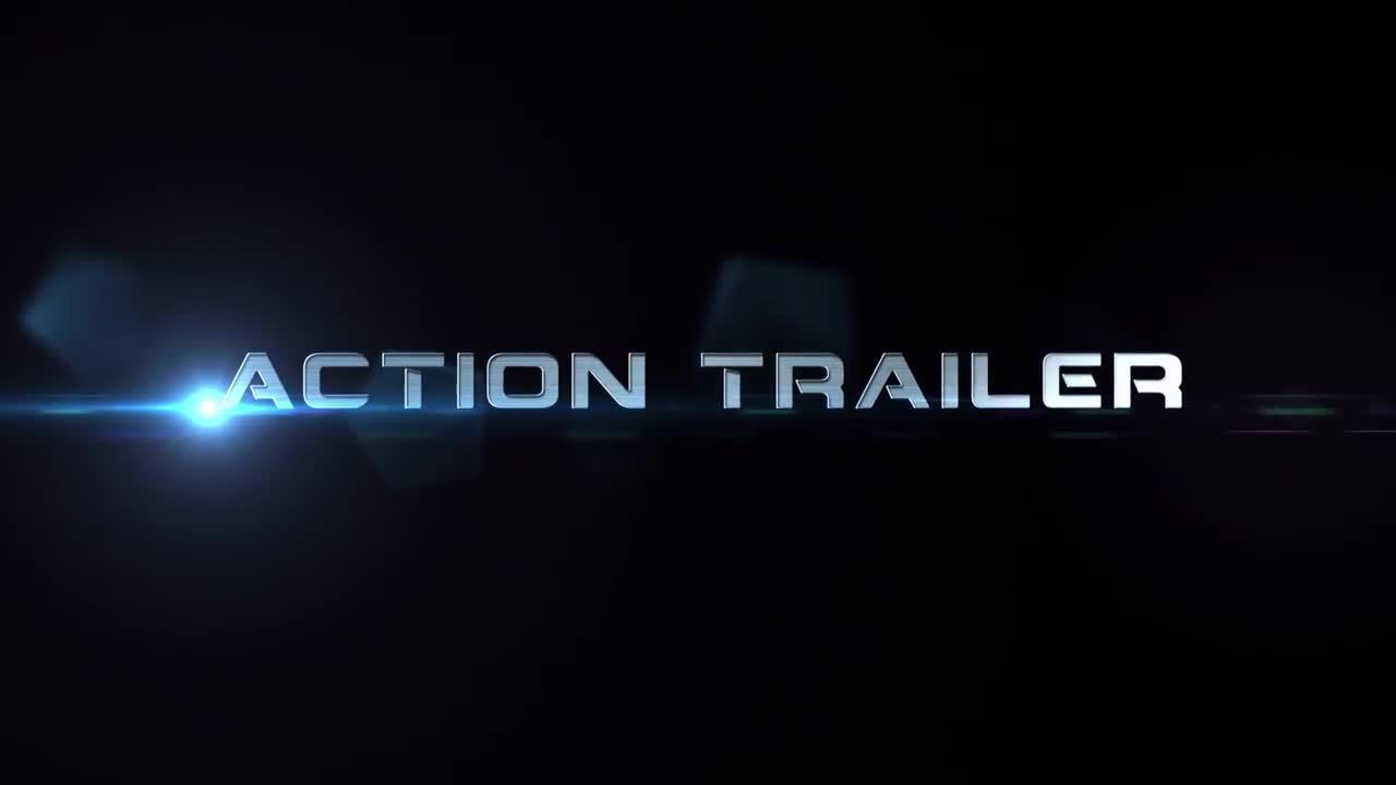 Action Trailer动作预告片标题AE模板