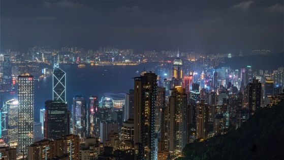 香港城市景色动态壁纸