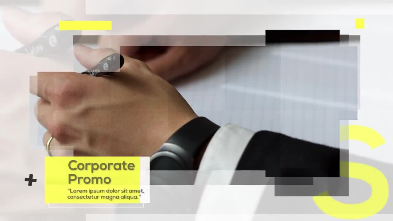 Corporate Presentation企业宣传pr模板