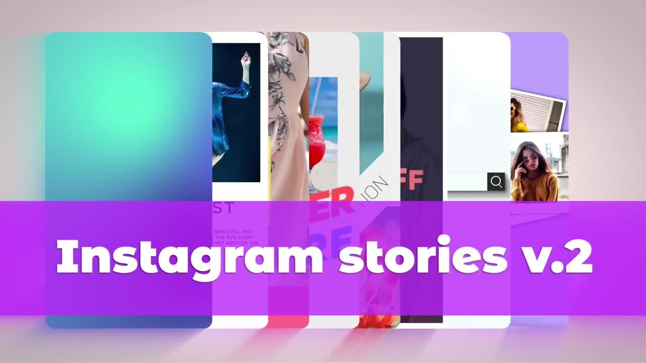 时尚动态Instagram故事AE模板