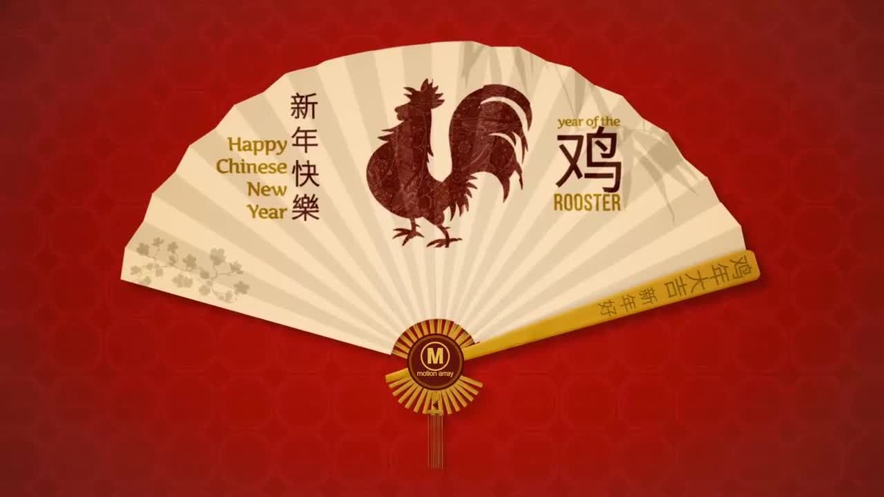 令人惊叹的中国新年祝福AE模板