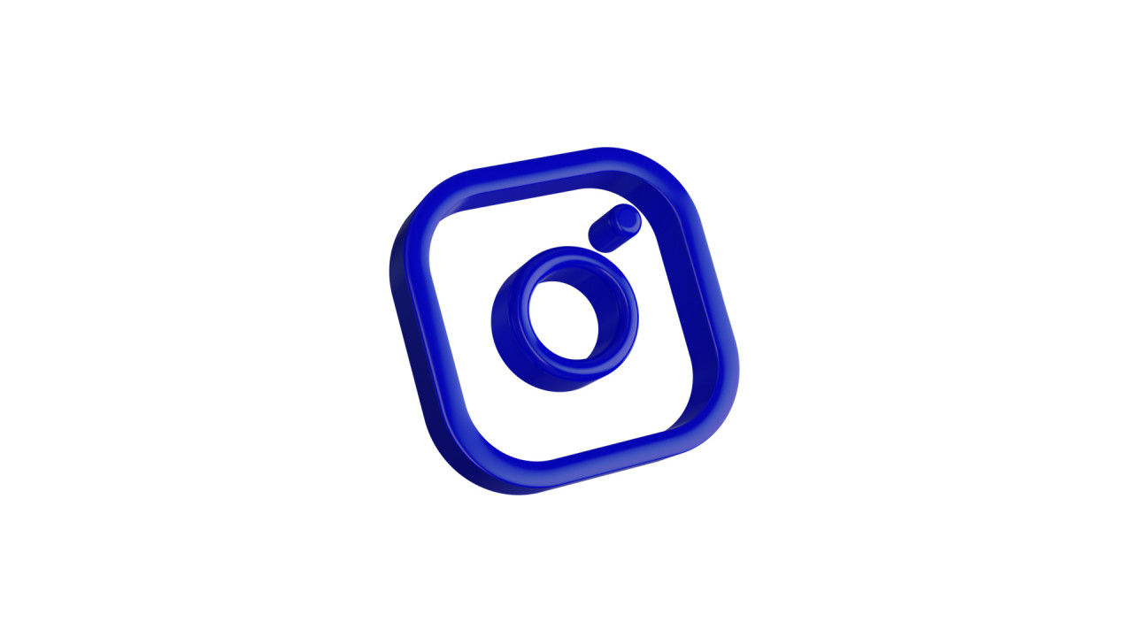 Instagram标志展示AE模板