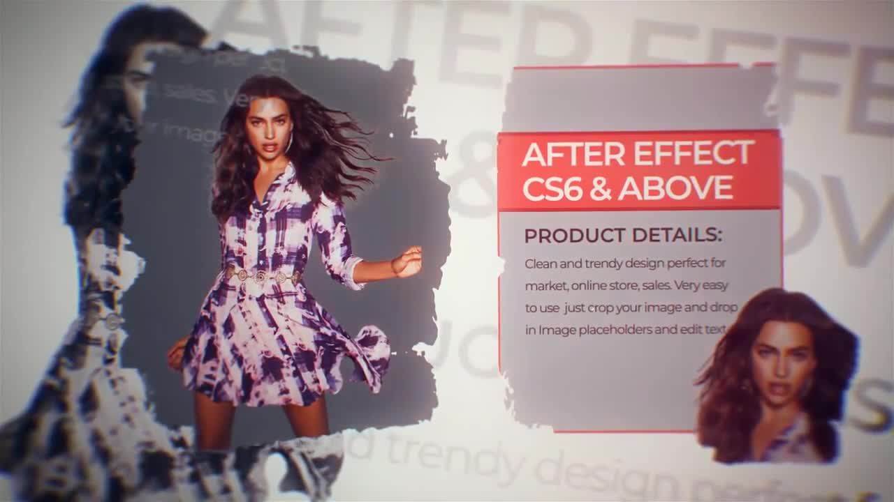 时尚优雅创意的促销宣传AE模板