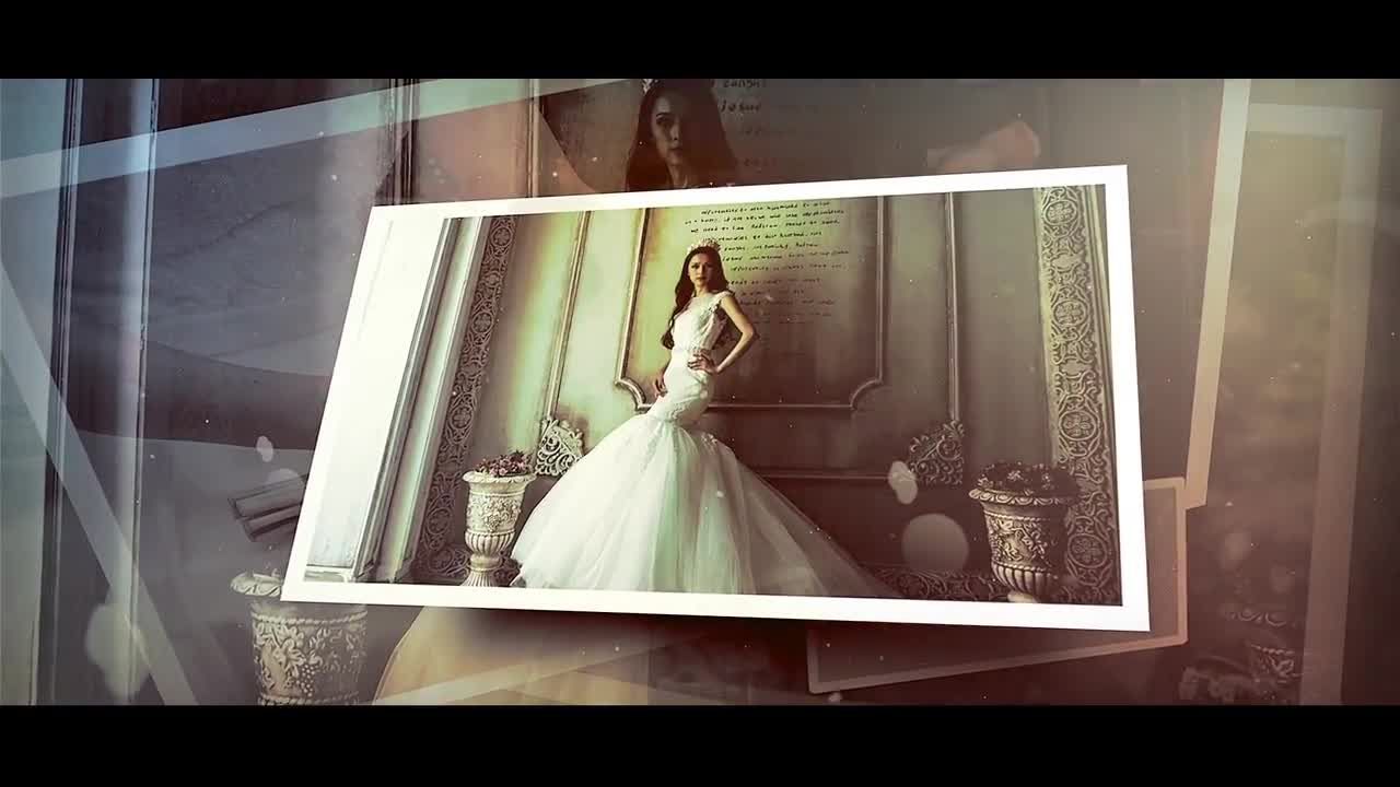 婚礼相册展示动画AE模板