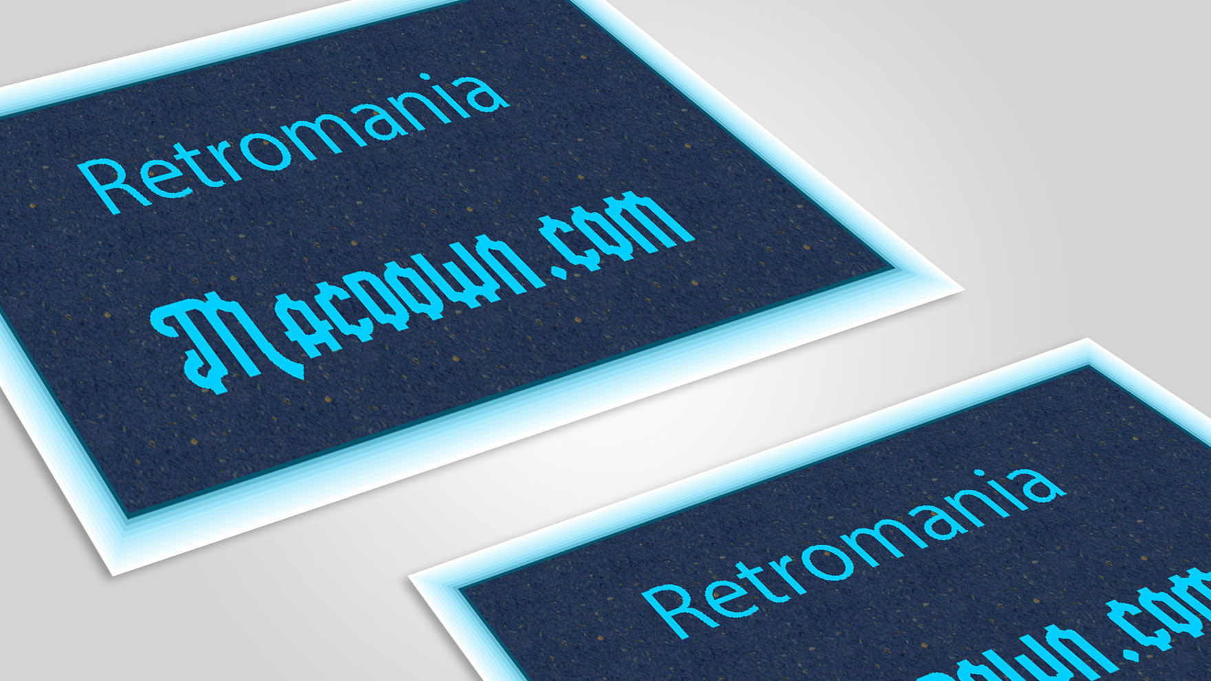 复古风格的字体Retromania font
