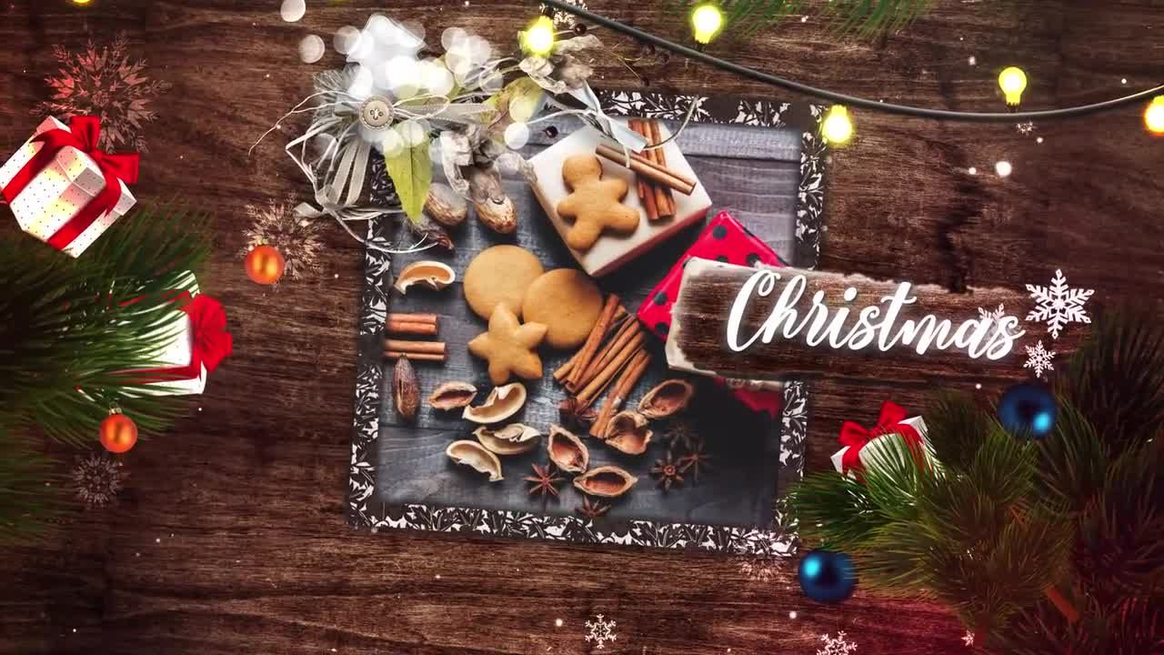 圣诞节促销和活动视频介绍AE模板