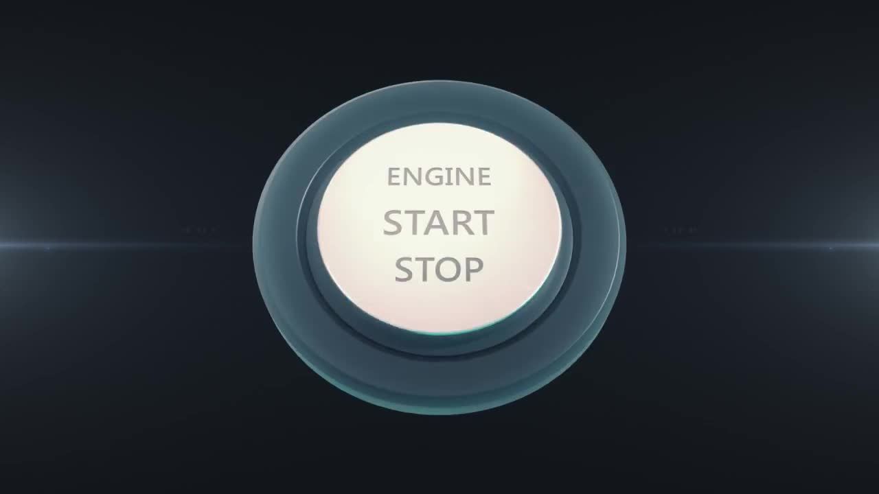 动态动画按钮徽标展示AE模板
