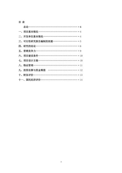 某房地产开发项目word模板