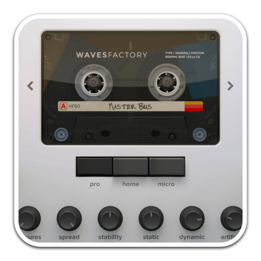 Wavesfactory Cassette for Mac(Studio One盒式磁带模拟器音频插件) 