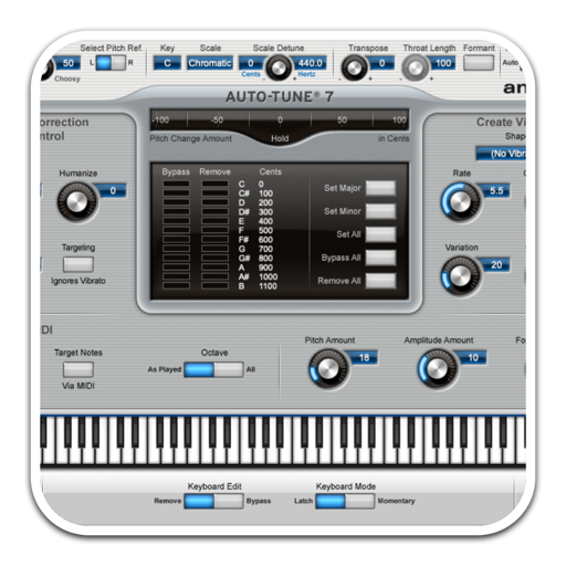 Antares Auto Tune 7 for Mac(音高/变声的效果器修复插件) 