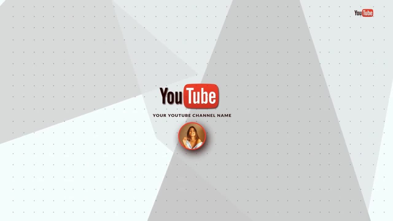 YouTube视频推广介绍AE模板