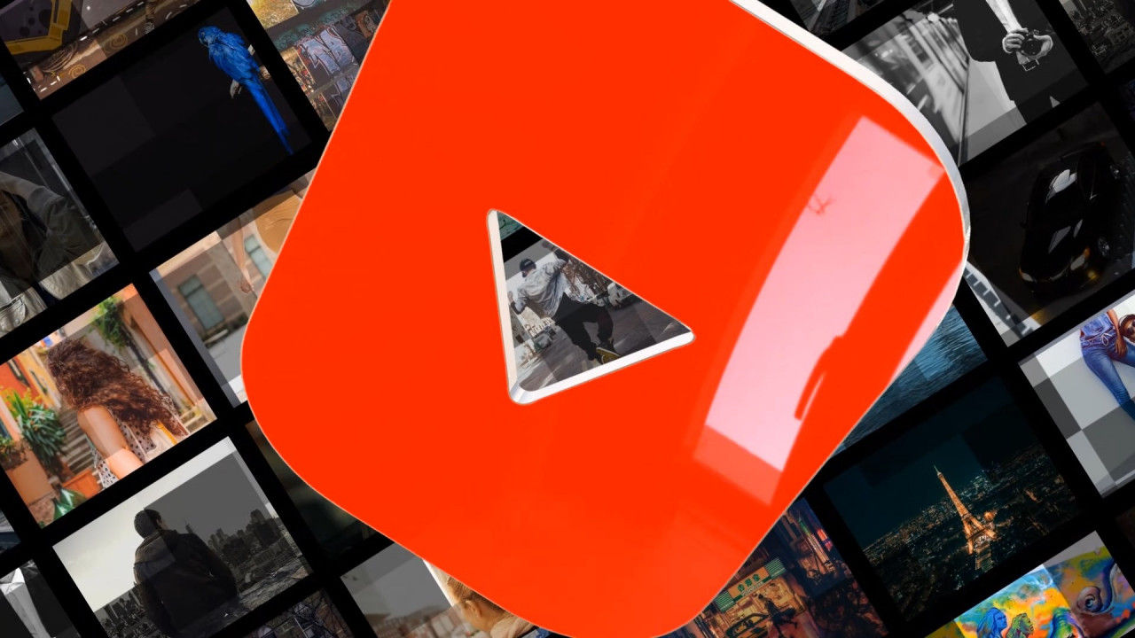 Youtube促销展示照片AE模板