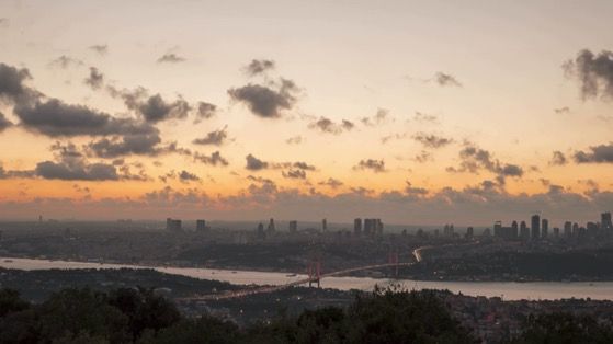 伊斯坦布尔海峡动态桌面风景壁纸