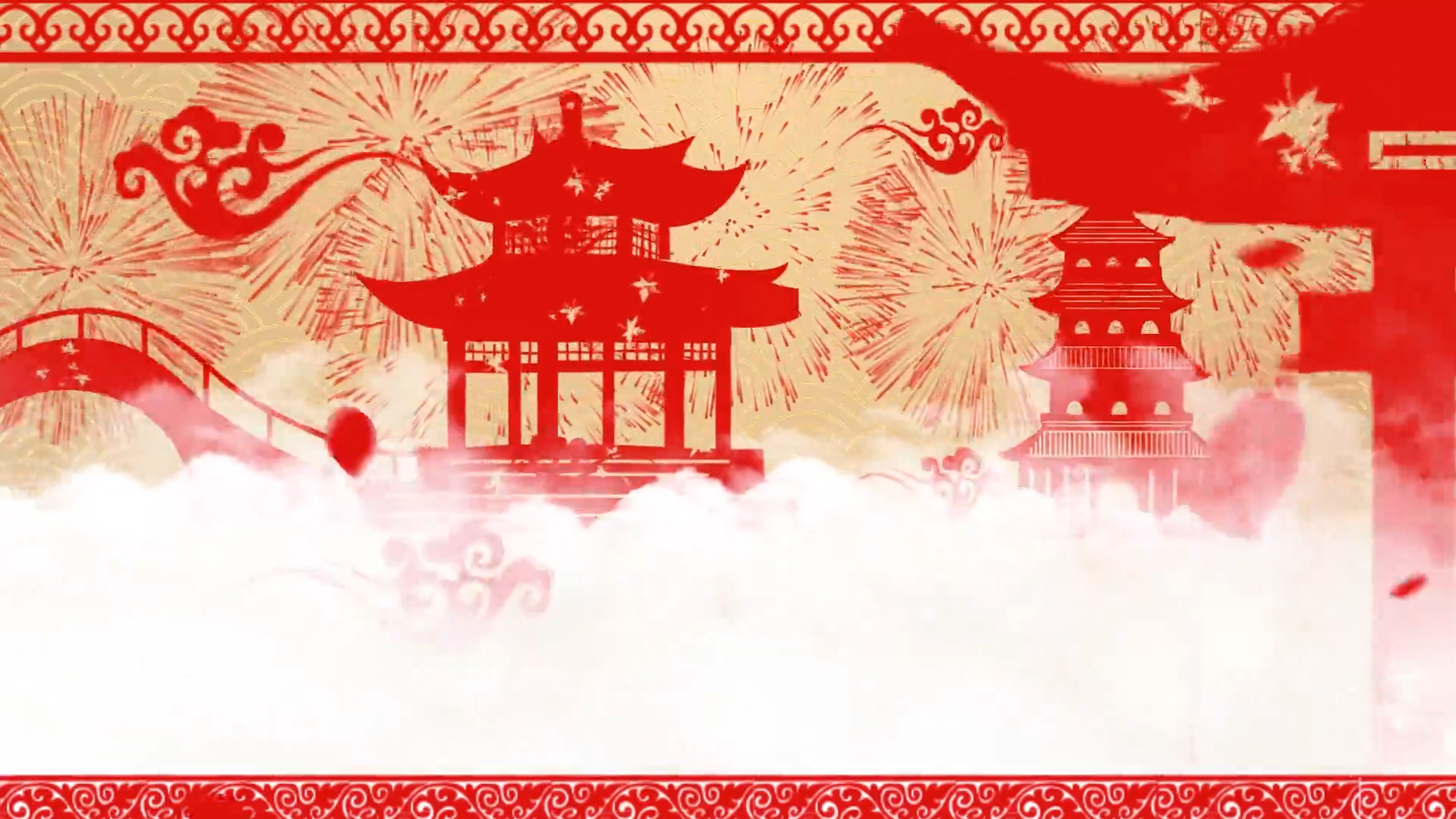 2020年中国传统剪纸拜年视频素材