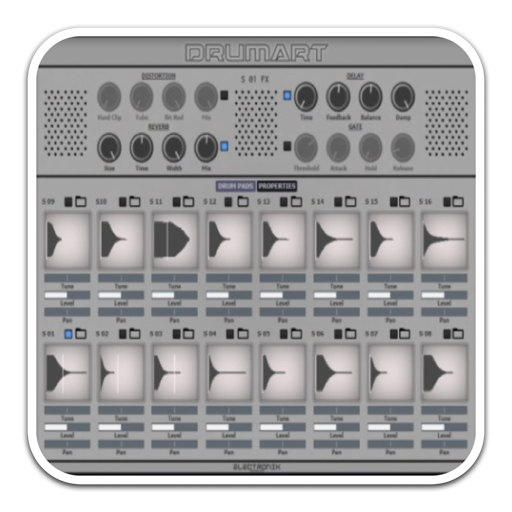 Electronik Sound Lab Drumart for mac(鼓机合成器) 