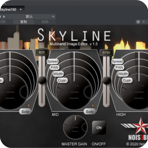 Noisebud Skyline for Mac(多频段图像编辑器) 