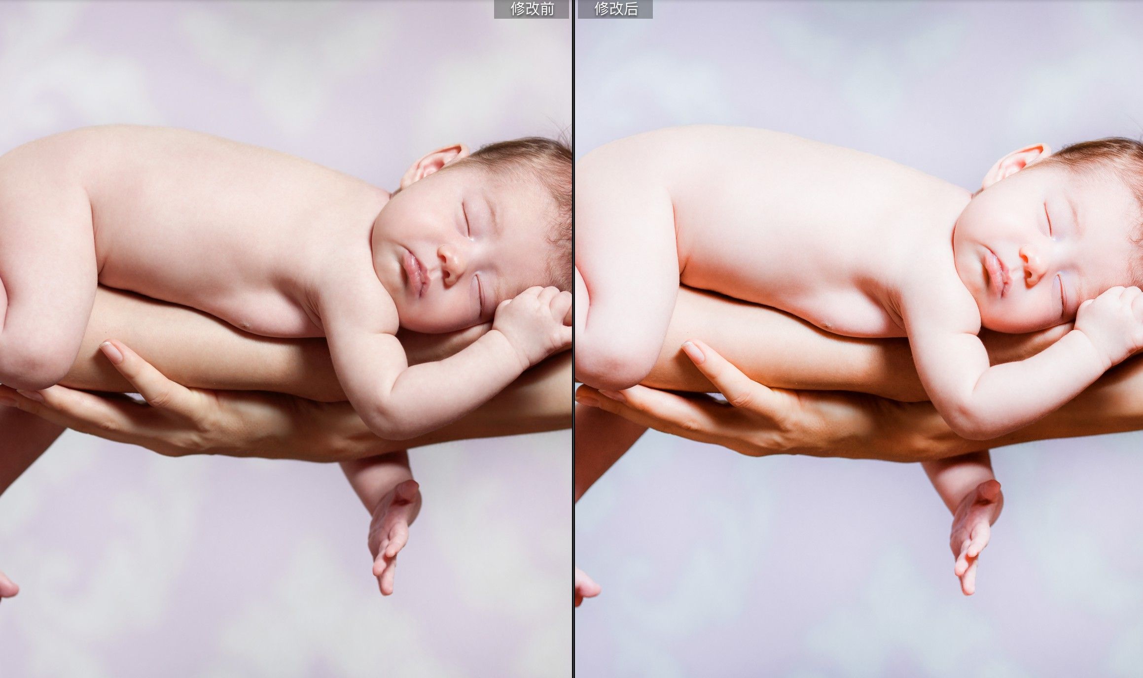 婴儿摄影调色专用lr预设