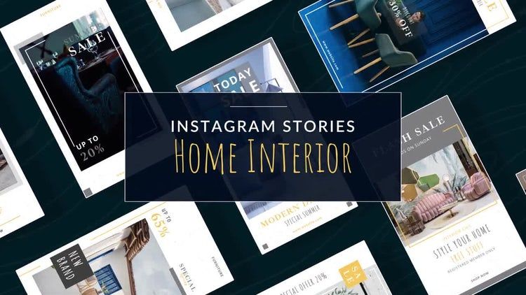 10个家庭内部Instagram故事AE模板