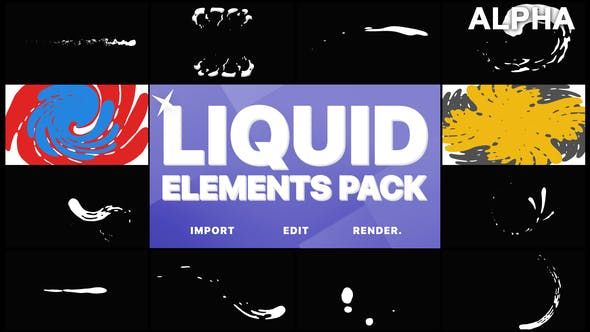 液体元素过渡动态图形包