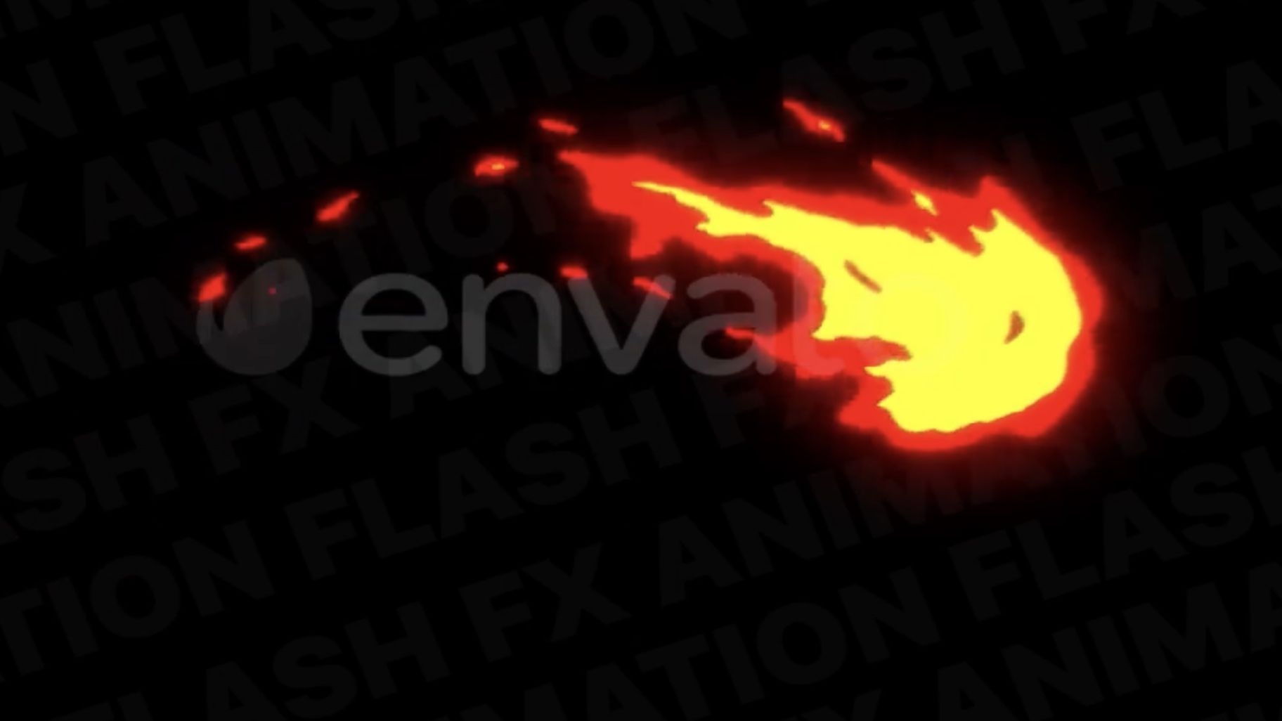 Flash FX火元素动态视频素材图形包