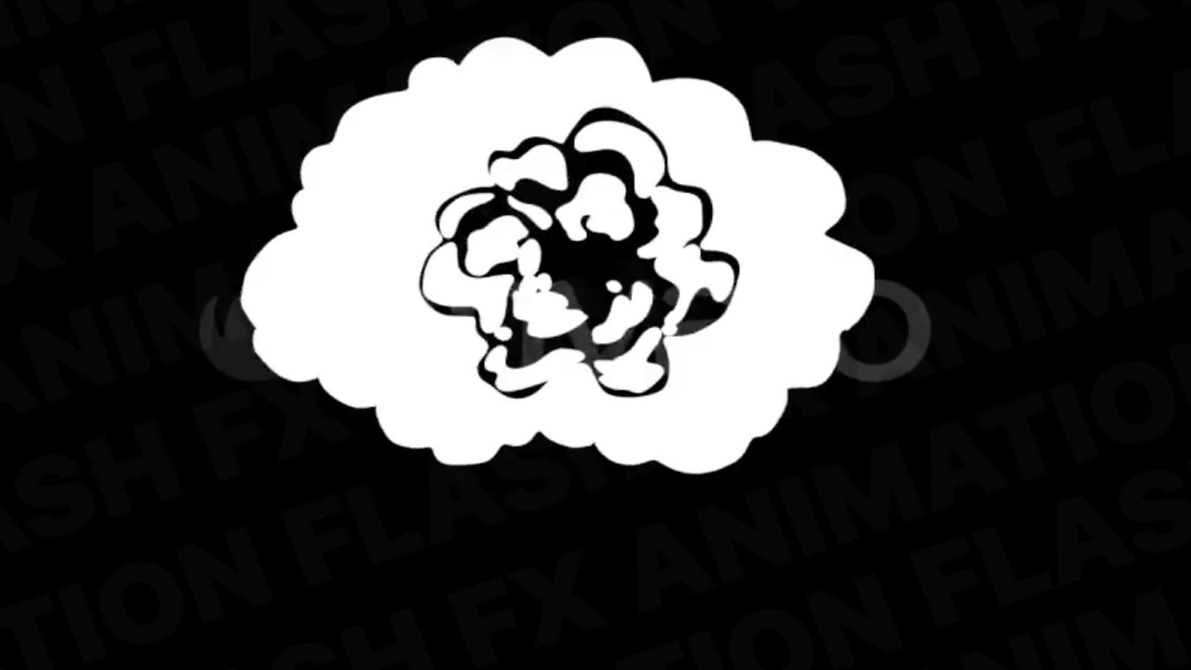 独特创意的Flash FX烟雾元素图形包