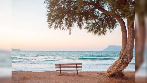 希腊沙滩风景高清动态壁纸