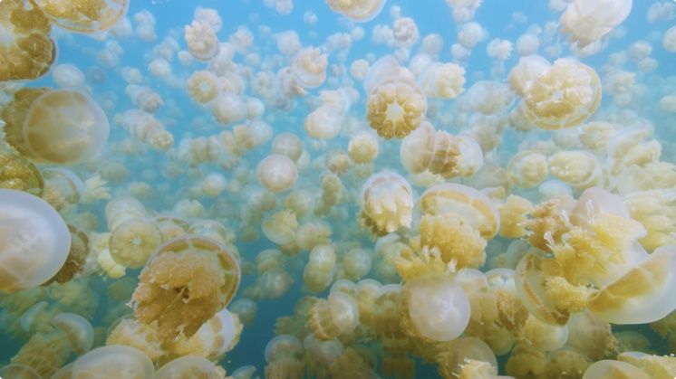 深海透明水母Mac视频屏保