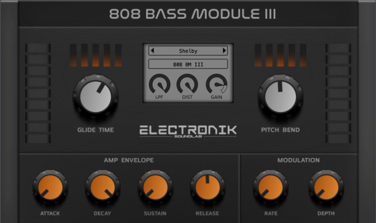 Electronik Sound Lab 808 Bass Mac(808低音合成器) 