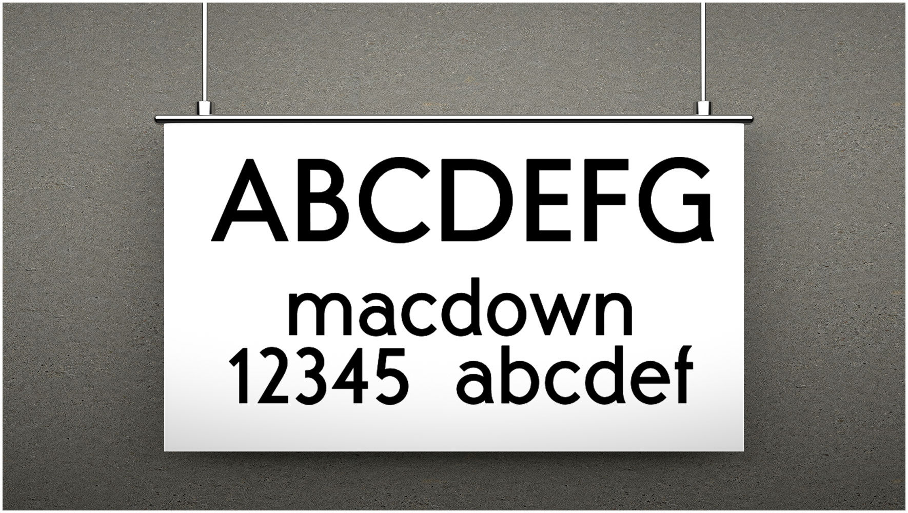 Mancunium现代无衬线字体 for mac