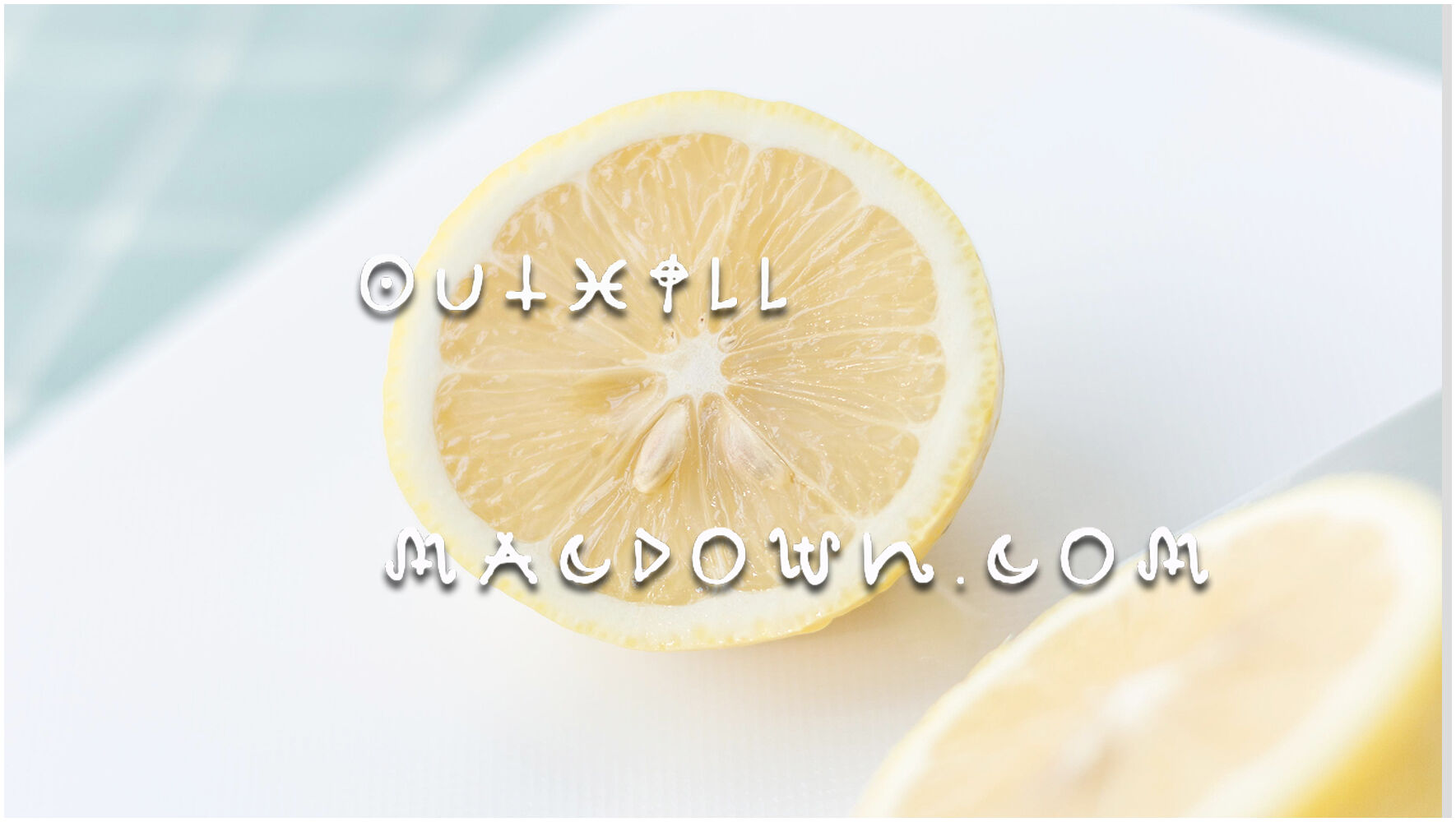 Outhill神秘怪异艺术设计字体 for mac
