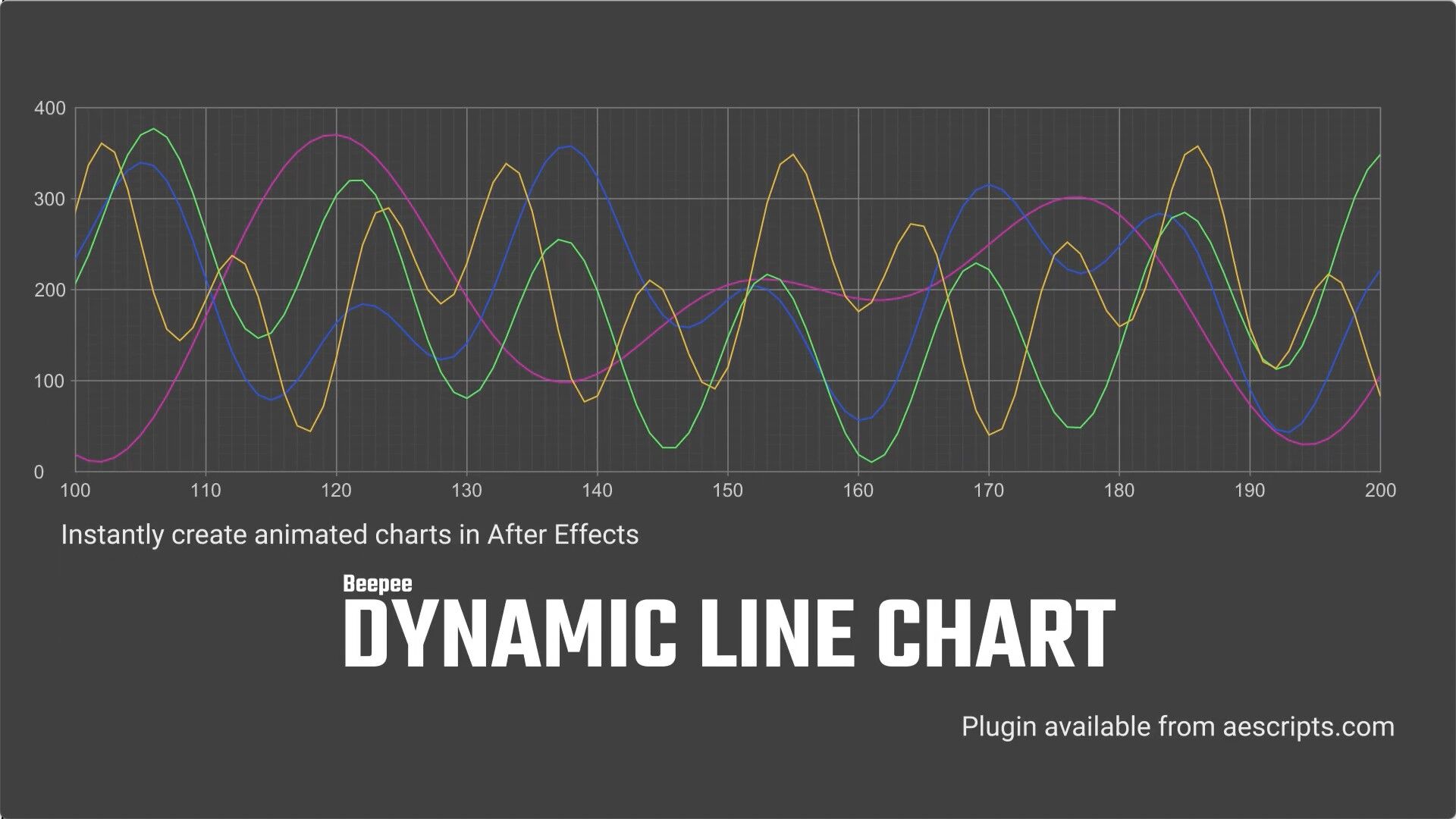  Dynamic Line Chart for Mac(AE动态折线图制作插件)