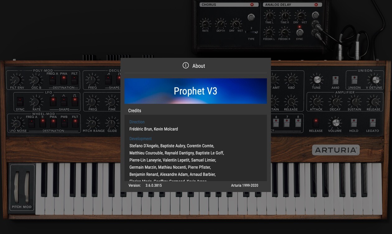 Arturia Prophet V3 for Mac(仿真音乐合成器)