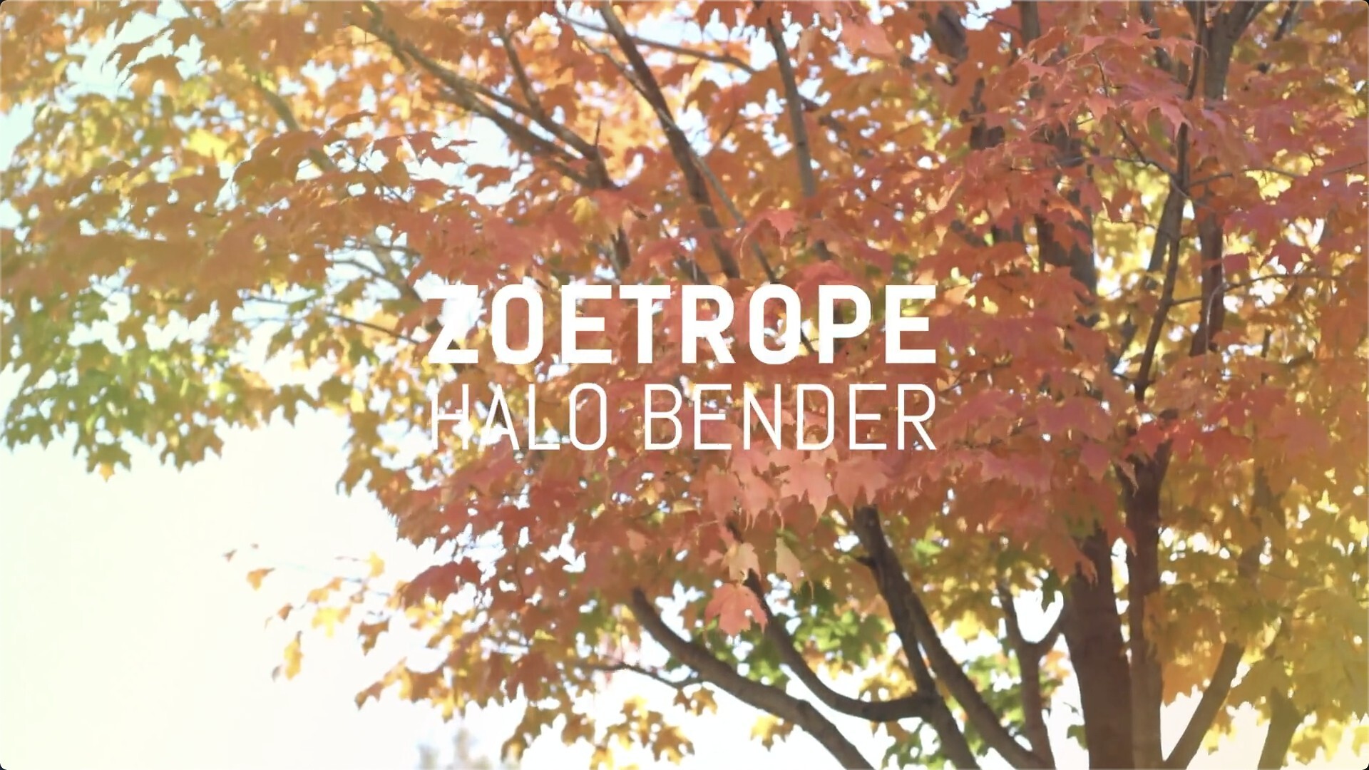 FCPX插件：Zoetrope Software Halo Bender(无限灵活变化光晕效果)
